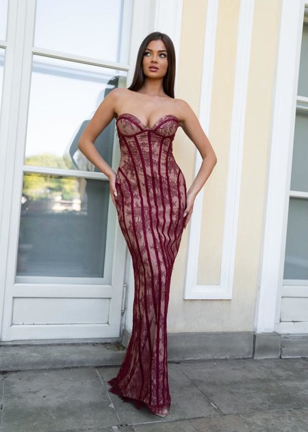 Sian burgundowa